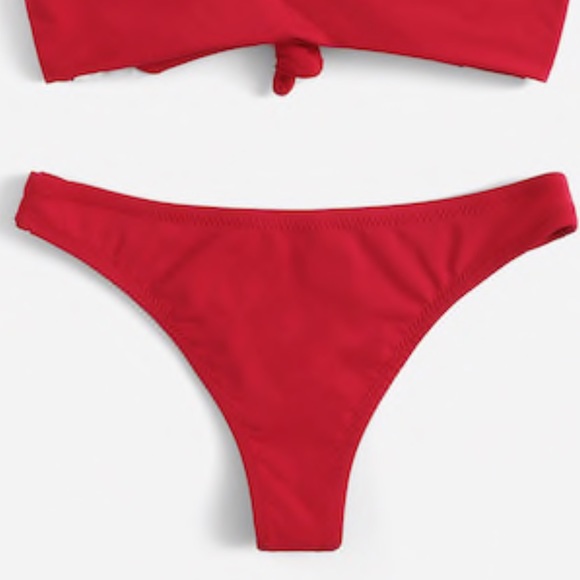 SHEIN Red Bikini Bottoms - Picture 3 of 7